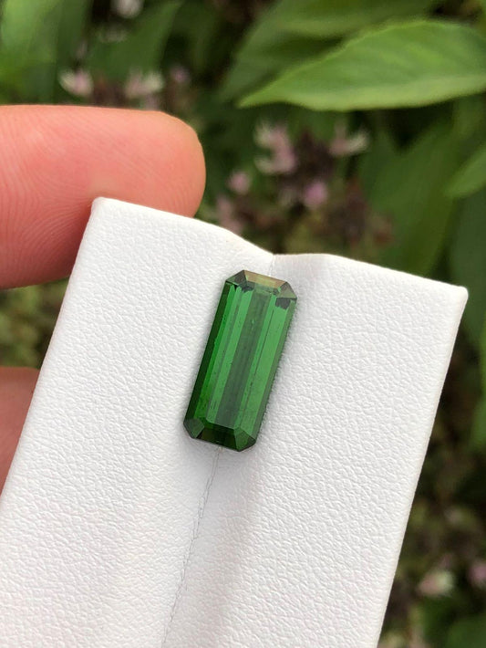 Natural Tourmaline Loose Gemstone Faceted Crystal for Custom Fine Jewelry