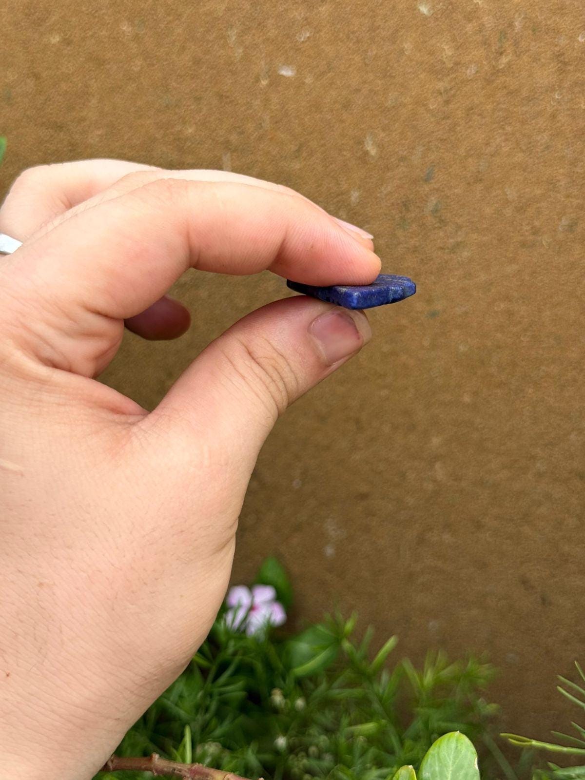 Natural Afghan Lapis Lazuli Leaf Carving Hand Carved Blue CrystalAfghanistan Gemstone