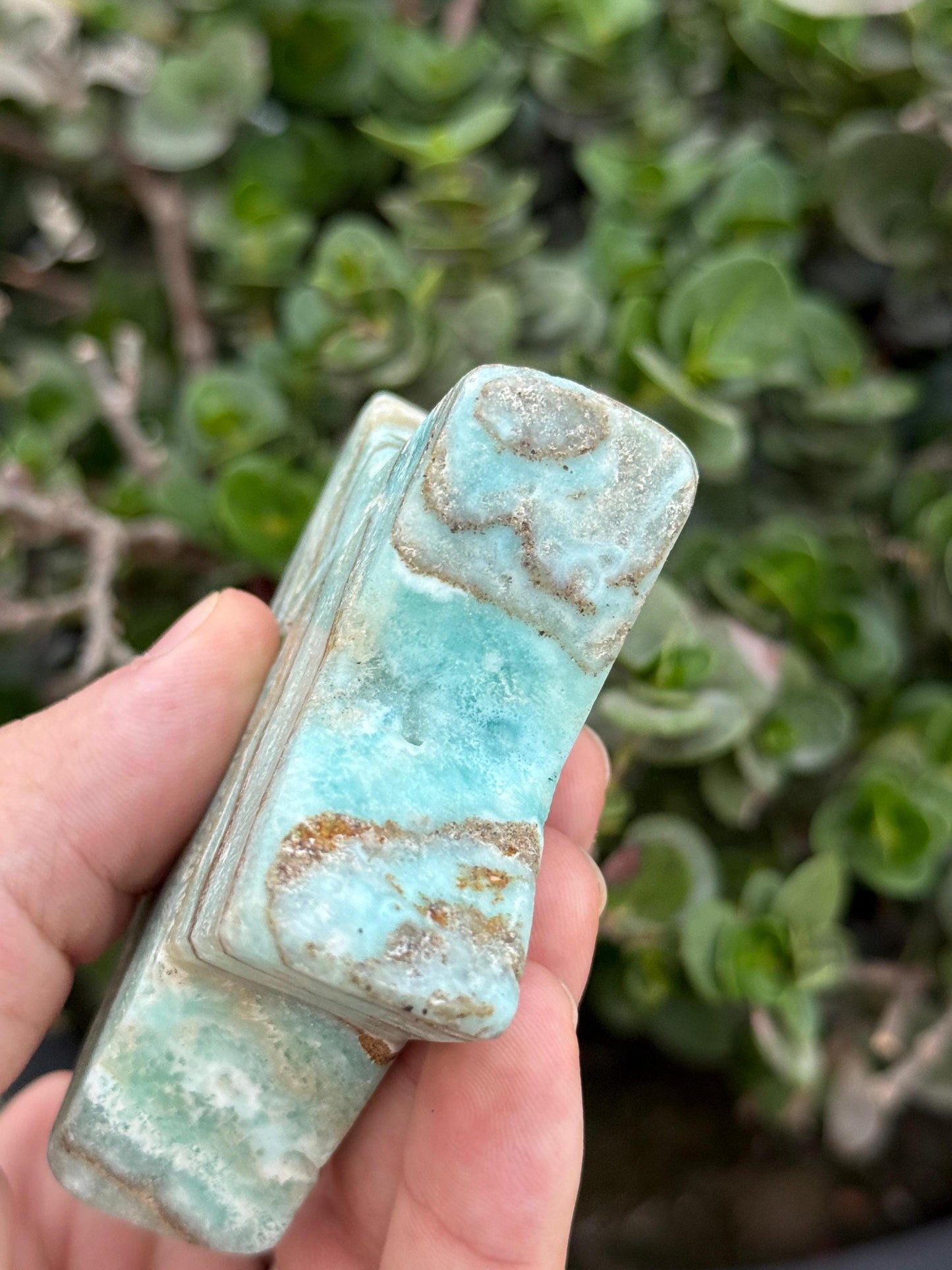 Natural Amazonite Star Polished Crystal Stone Healing Gem Celestial Decor from Pakistan