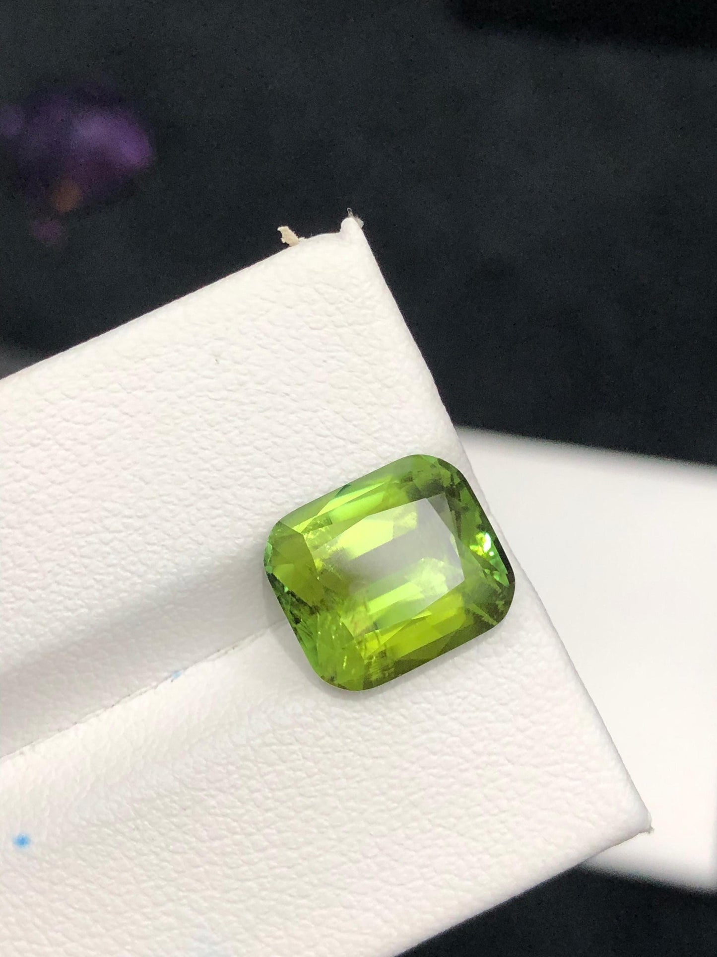 Natural Green Tourmaline Gemstone Faceted Afghan Tourmaline Loose Stone for Custom Jewelry