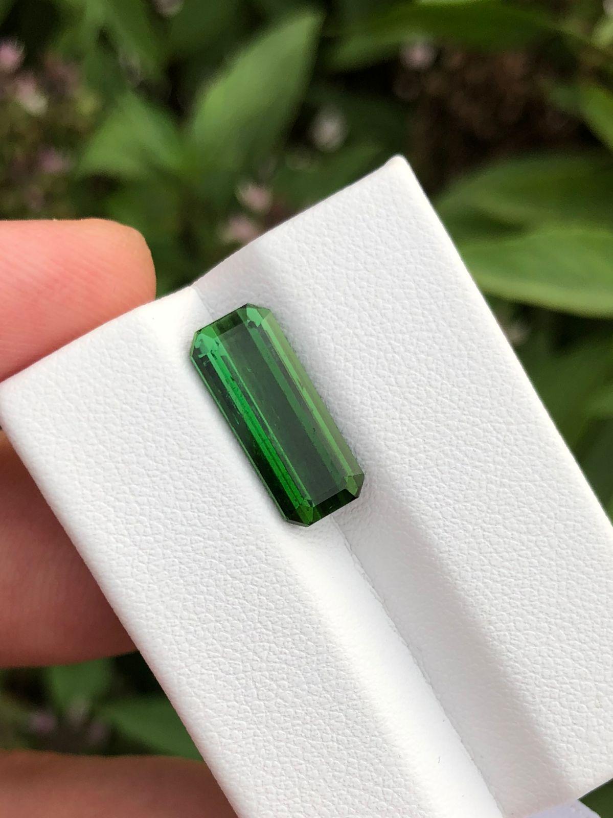 Natural Tourmaline Loose Gemstone  Faceted Crystal for Custom Fine Jewelry