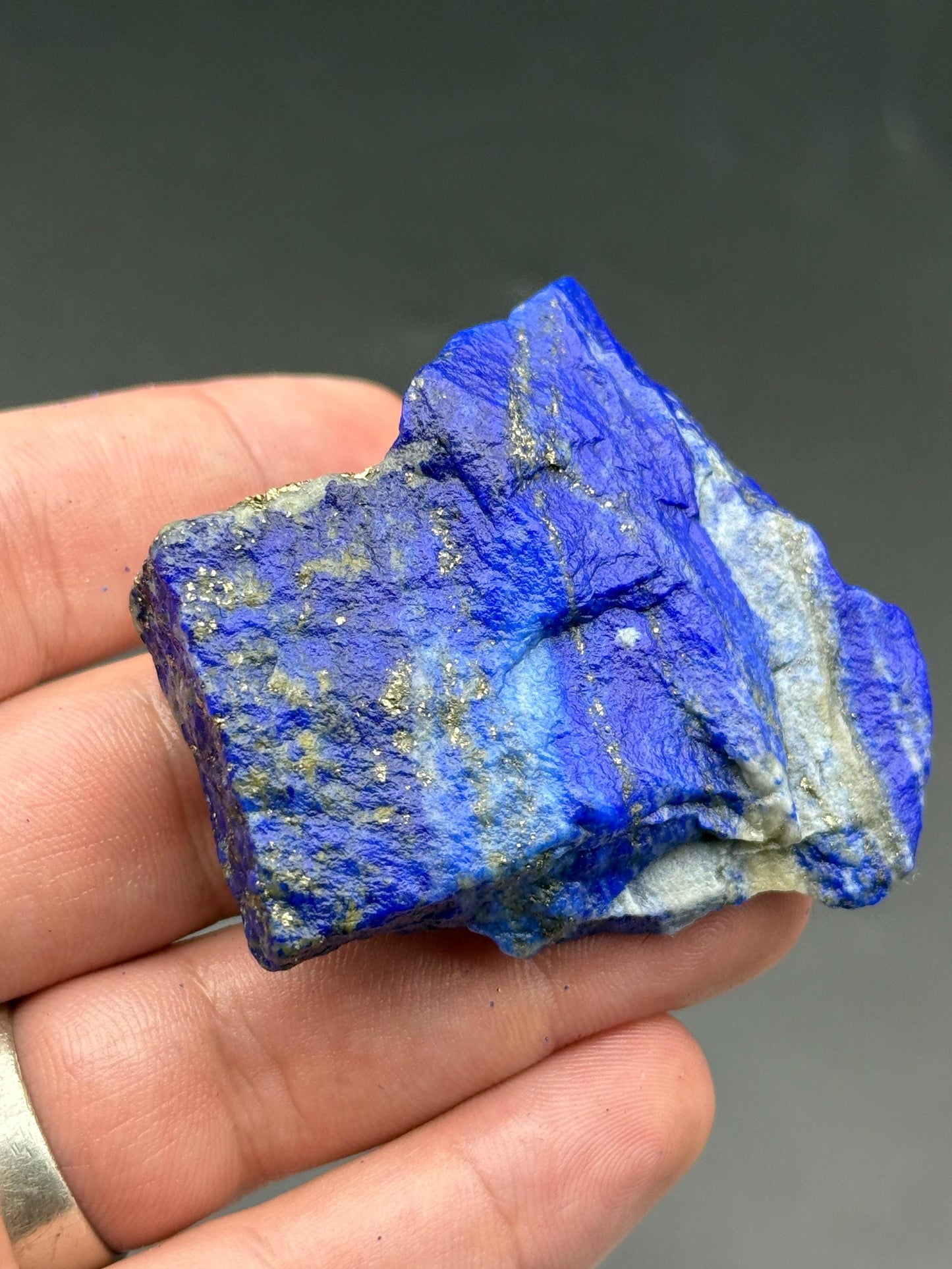 Natural Rough Lapis Lazuli  Raw Blue Gemstone  Healing Crystal  Collector’s Stone from Afghanistan