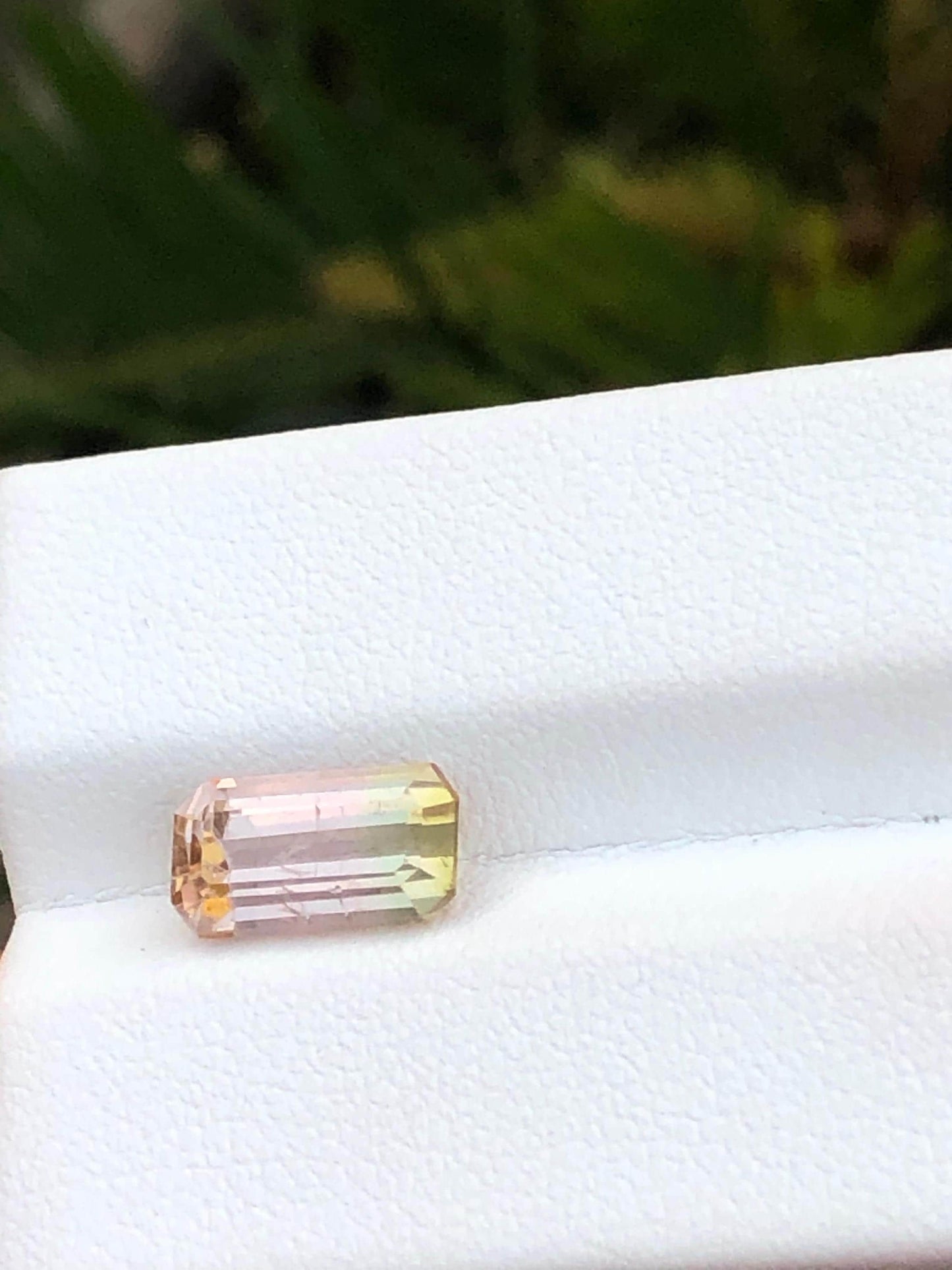 Natural Afghan Tourmaline Emerald Cut Gemstone Loose Precious Stone for Jewelry Rare Collector Gem