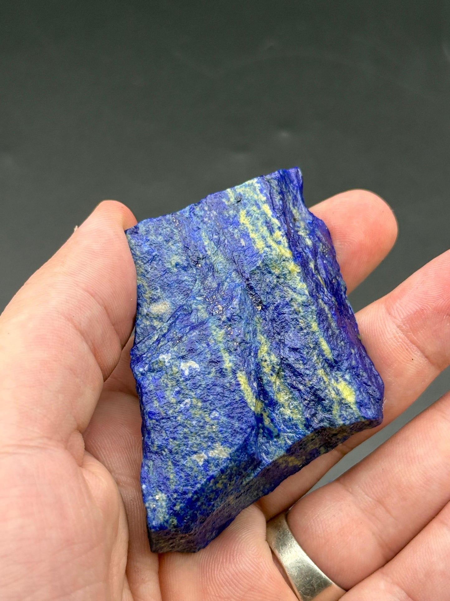 Natural Rough Lapis Lazuli Raw Blue Gemstone  Healing Crystal  Collector Stone from Afghanistan