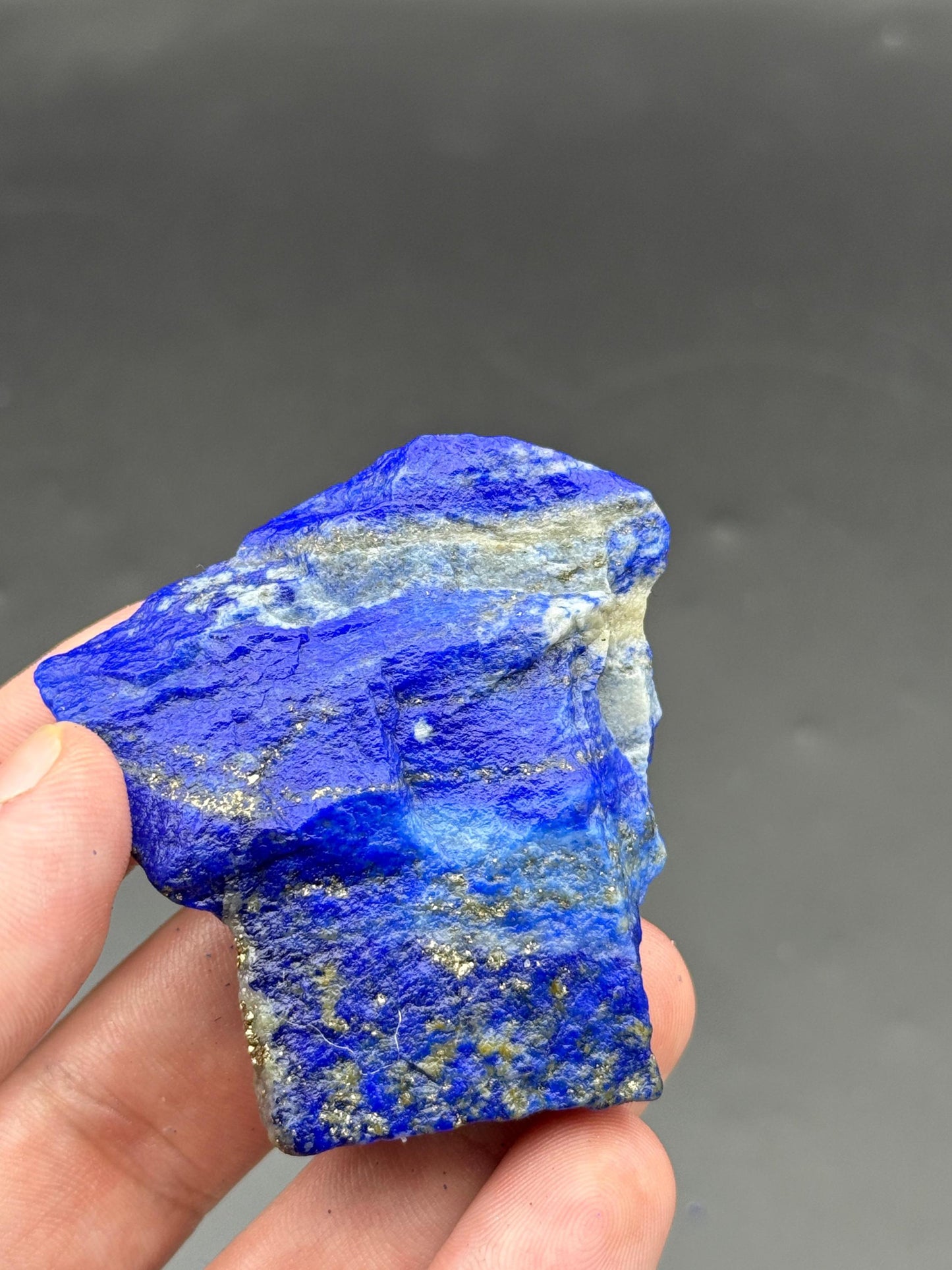 Natural Rough Lapis Lazuli  Raw Blue Gemstone  Healing Crystal  Collector’s Stone from Afghanistan