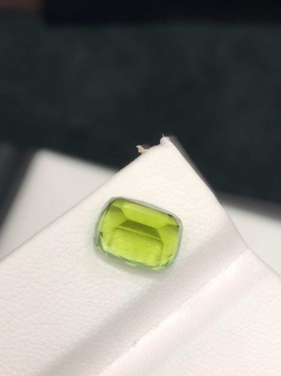 Natural Green Tourmaline Gemstone Faceted Afghan Tourmaline  Loose Stone for Custom Jewelry