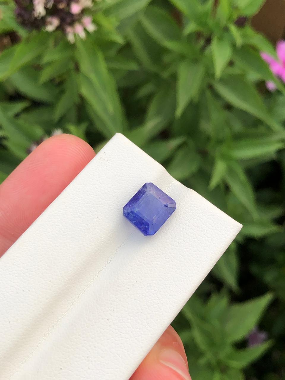 Natural Tanzanite Gemstone   Faceted Oval  Loose Tanzania Tanzanite for Custom Jewelry