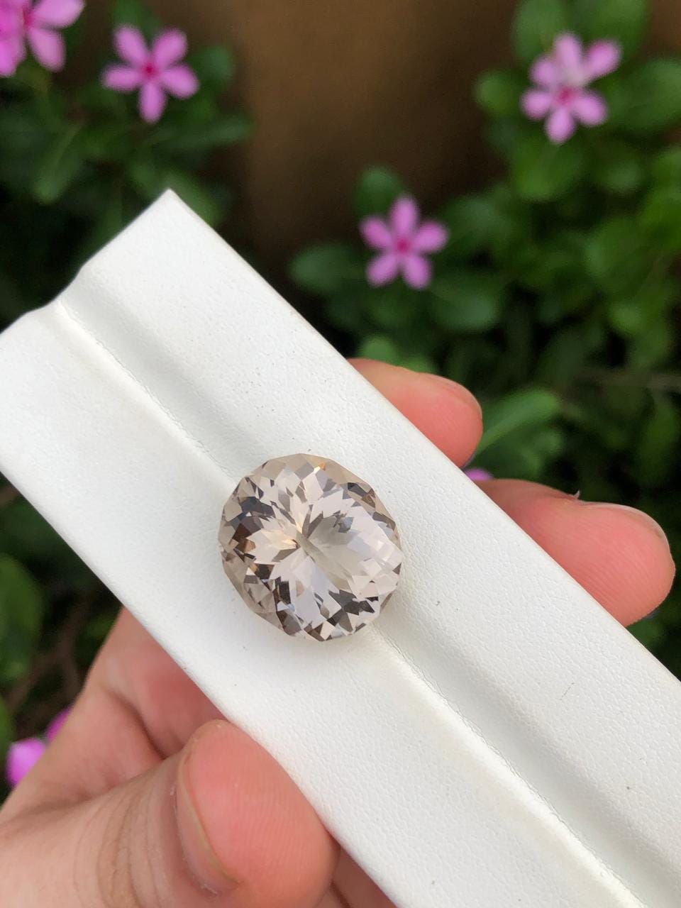 Natural Skardu Topaz Gemstone  Faceted Oval  Loose Pakistan Topaz for Jewelry  Collectors