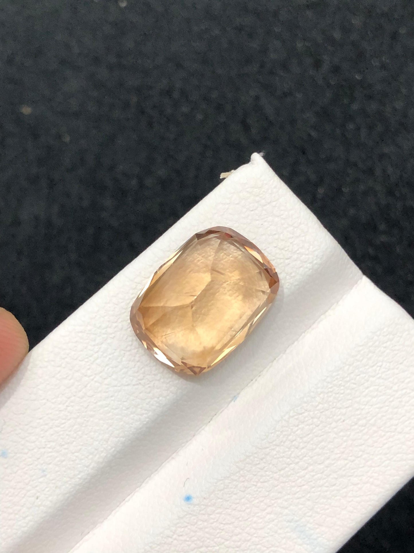 Natural Heated Topaz Gemstone  Faceted Oval  Loose Skardu Topaz for Custom Jewelry  Collectors