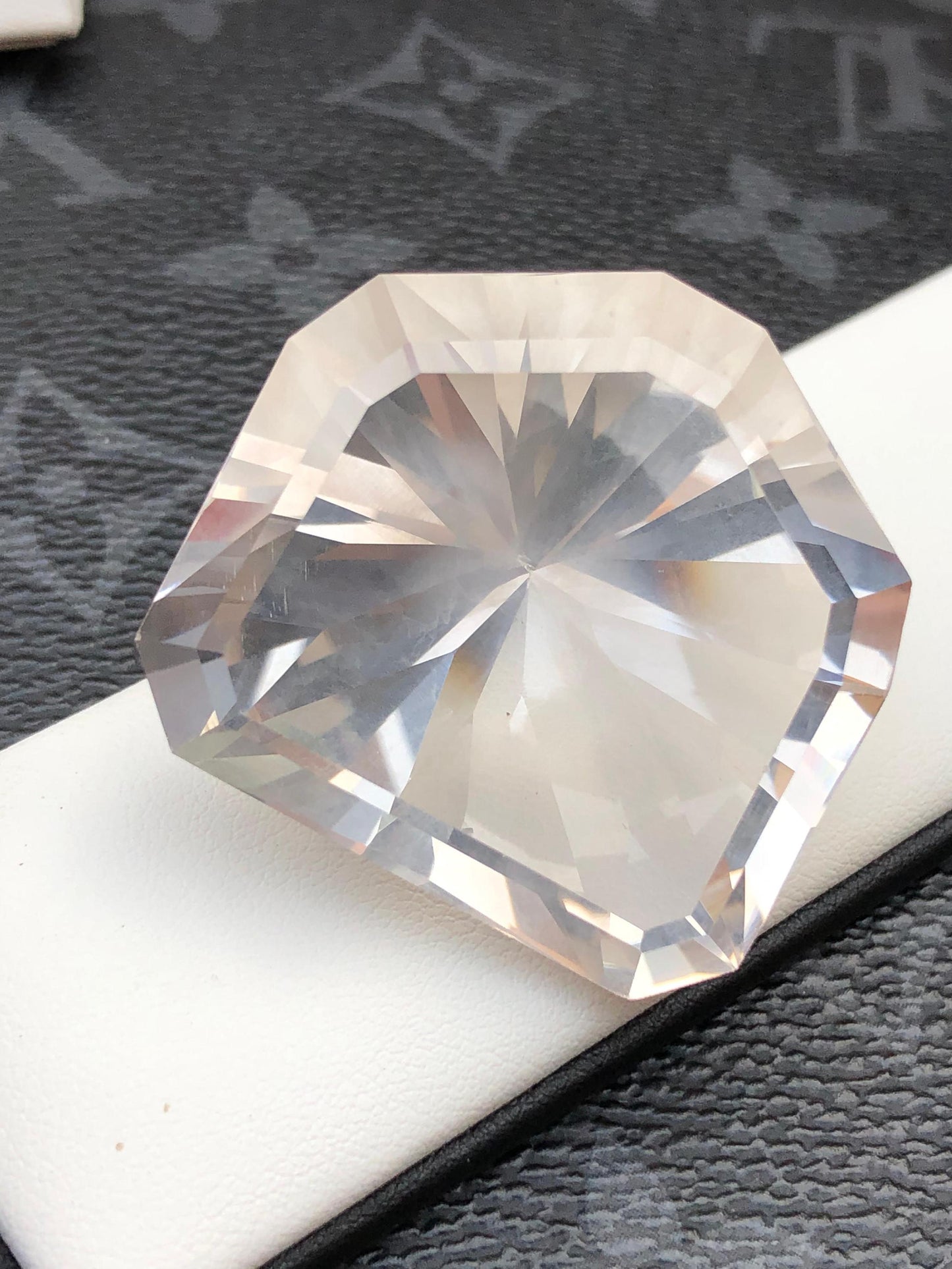 Natural Quartz Gemstone  Fancy Cut Collector’s Stone  Large Pakistan Quartz for Jewelry  Display