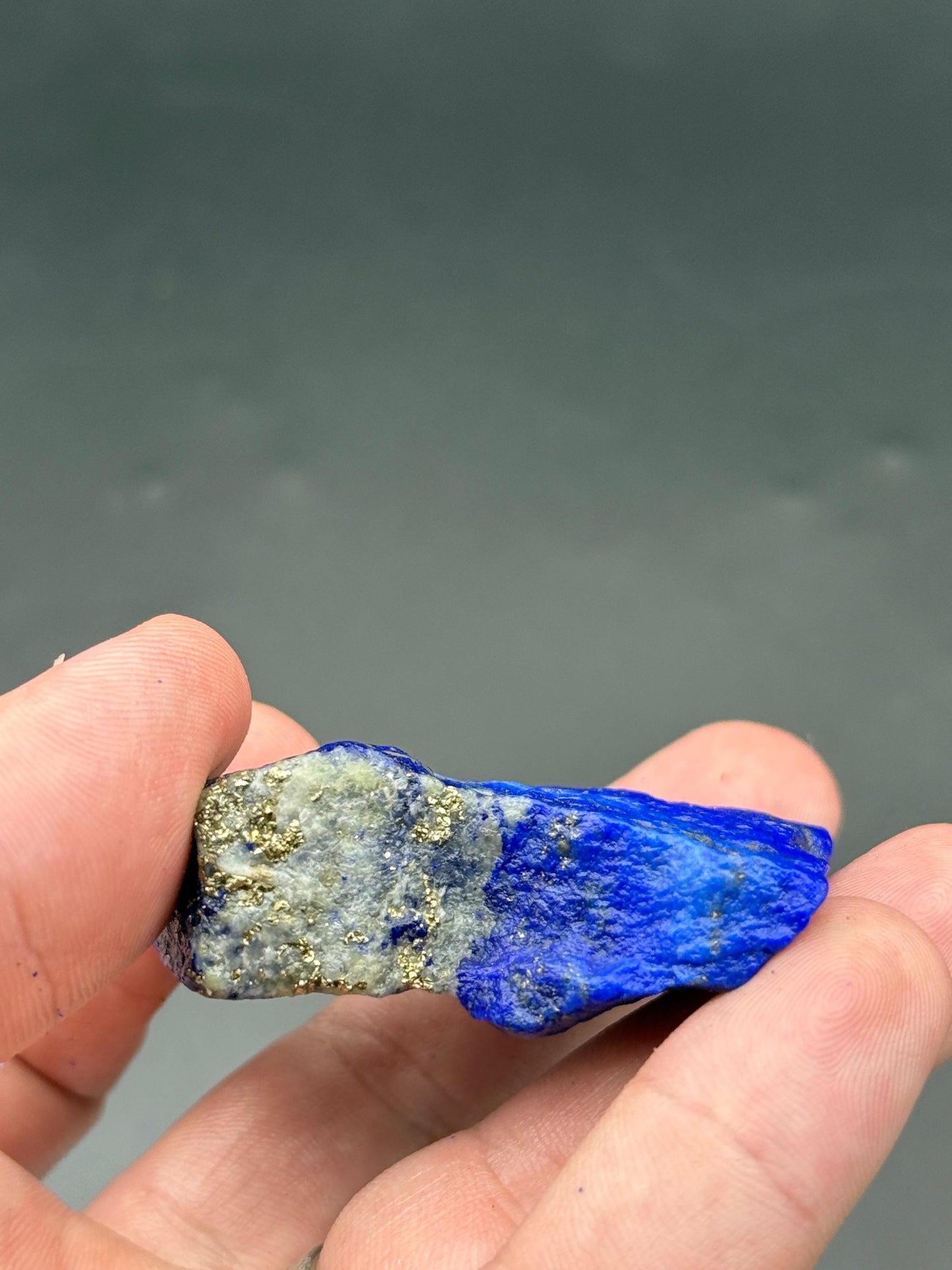 Natural Rough Lapis Lazuli  Raw Blue Gemstone  Healing Crystal  Collector’s Stone from Afghanistan