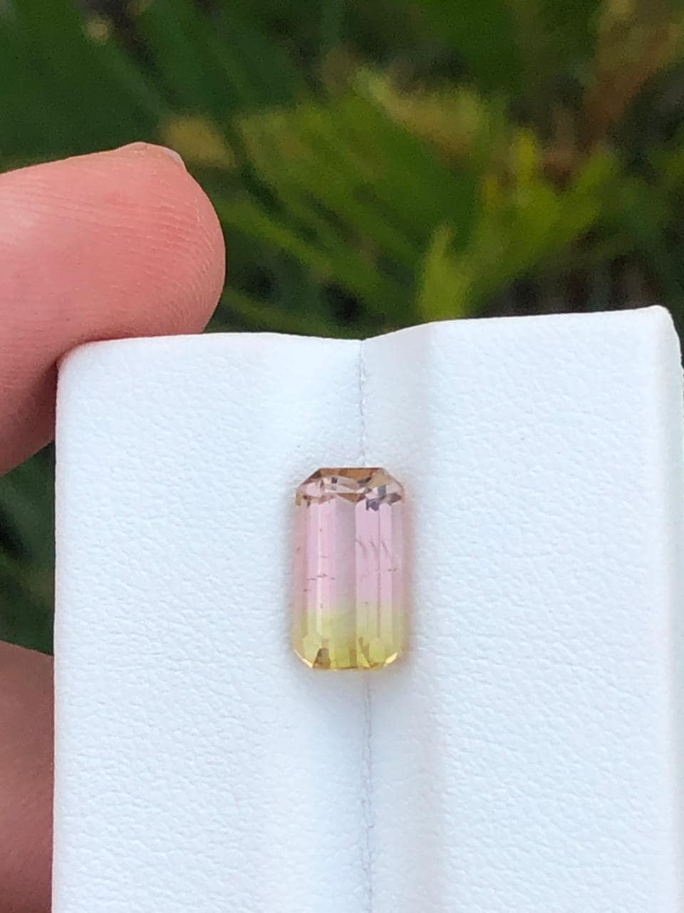 Natural Afghan Tourmaline Emerald Cut Gemstone Loose Precious Stone for Jewelry Rare Collector Gem