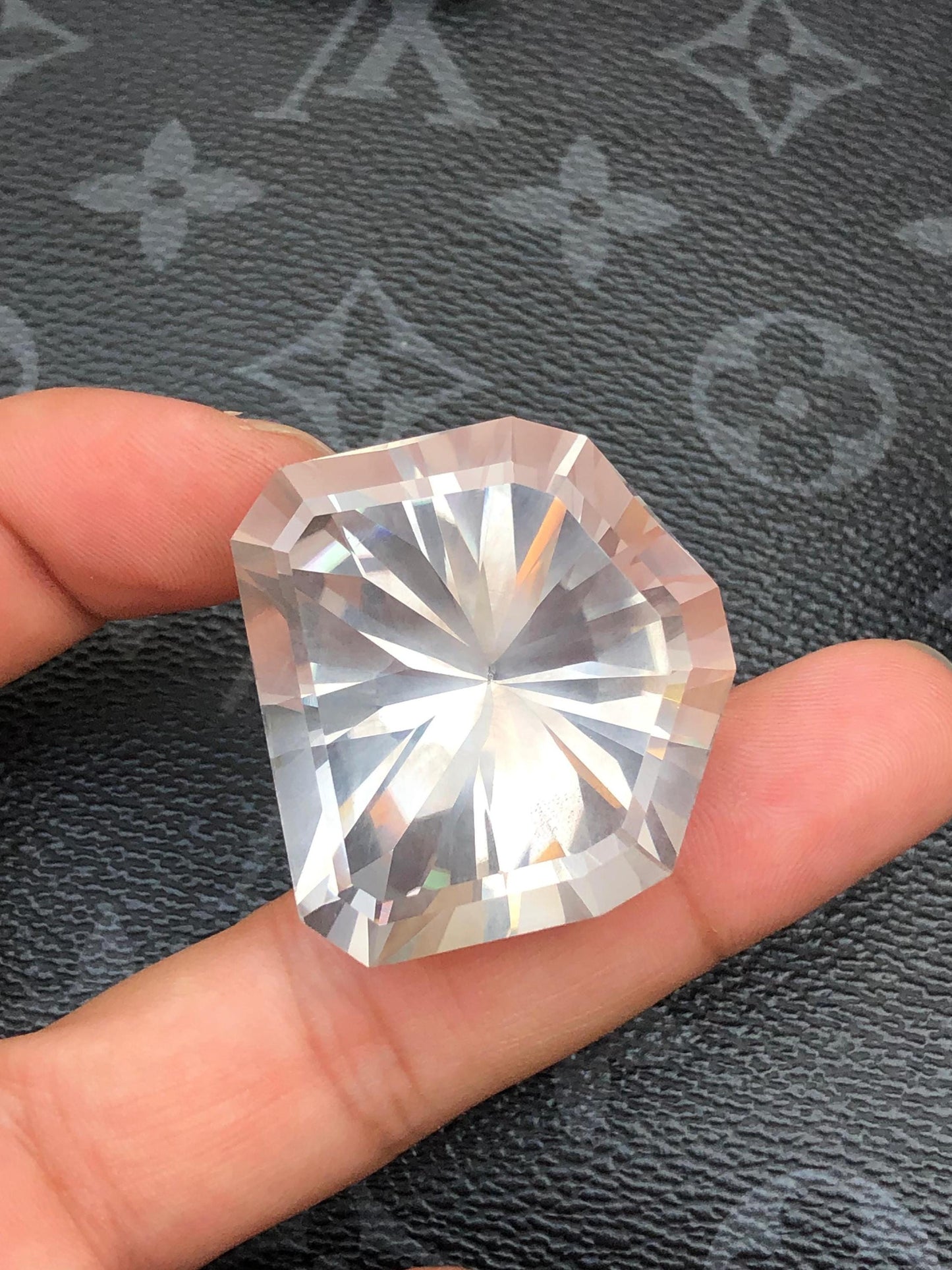 Natural Quartz Gemstone  Fancy Cut Collector’s Stone  Large Pakistan Quartz for Jewelry  Display