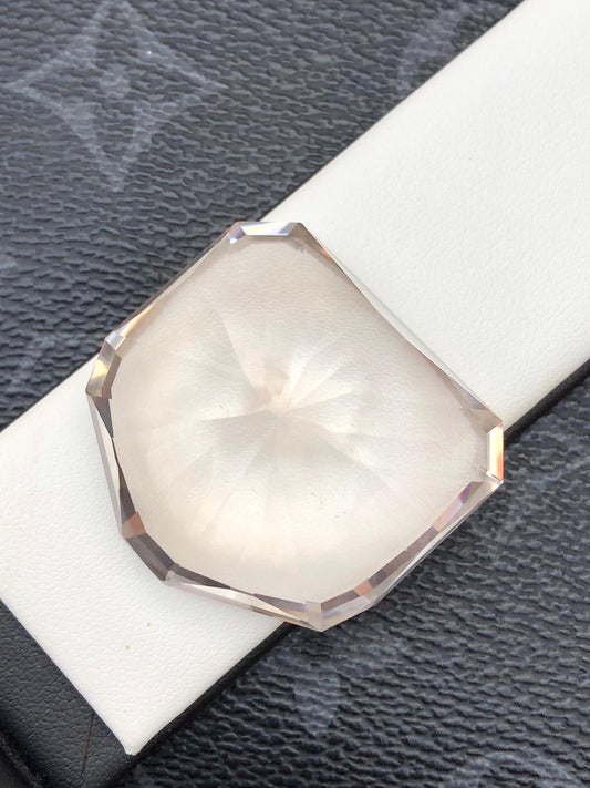 Natural Quartz Gemstone  Fancy Cut Collector’s Stone  Large Pakistan Quartz for Jewelry  Display