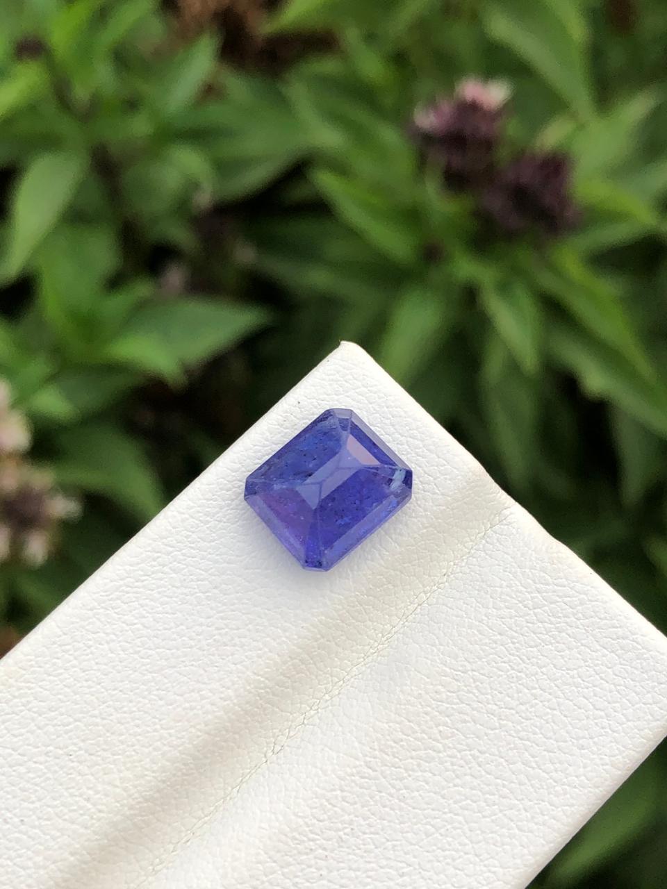 Natural Tanzanite Gemstone   Faceted Oval  Loose Tanzania Tanzanite for Custom Jewelry