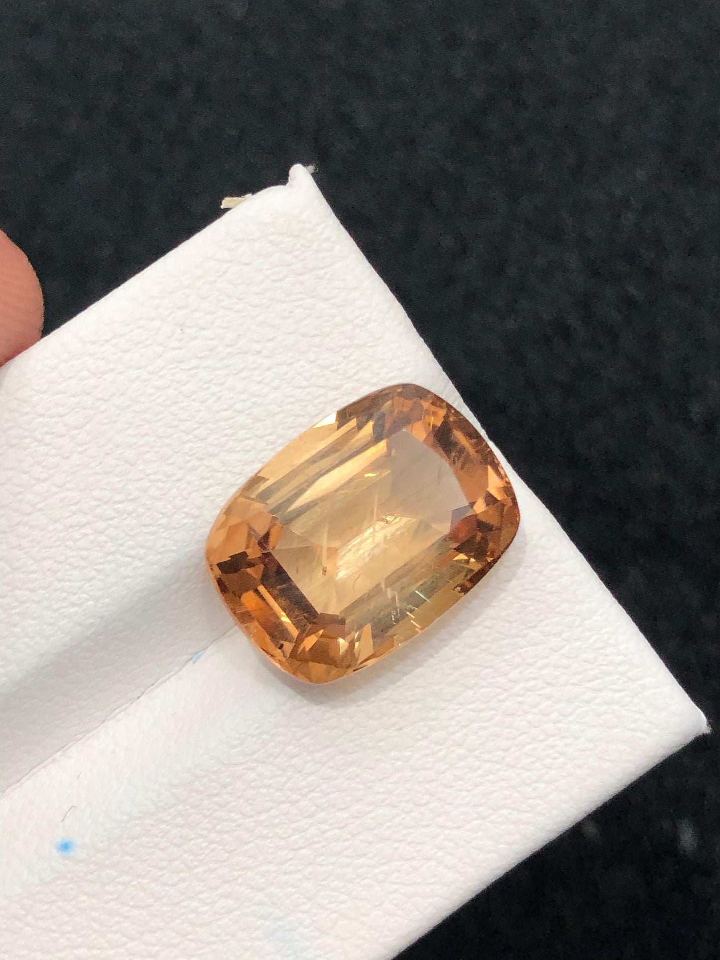 Natural Heated Topaz Gemstone  Faceted Oval  Loose Skardu Topaz for Custom Jewelry  Collectors