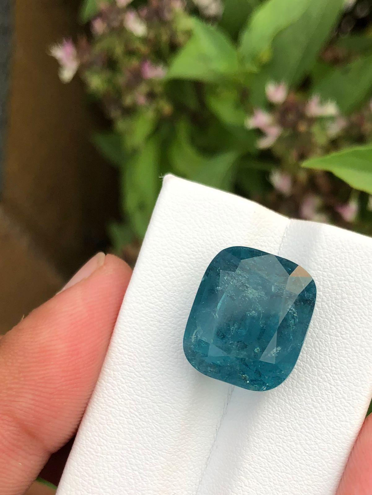Natural Blue Tourmaline  Loose Gemstone  Afghan Origin Crystal for Custom Fine Jewelry