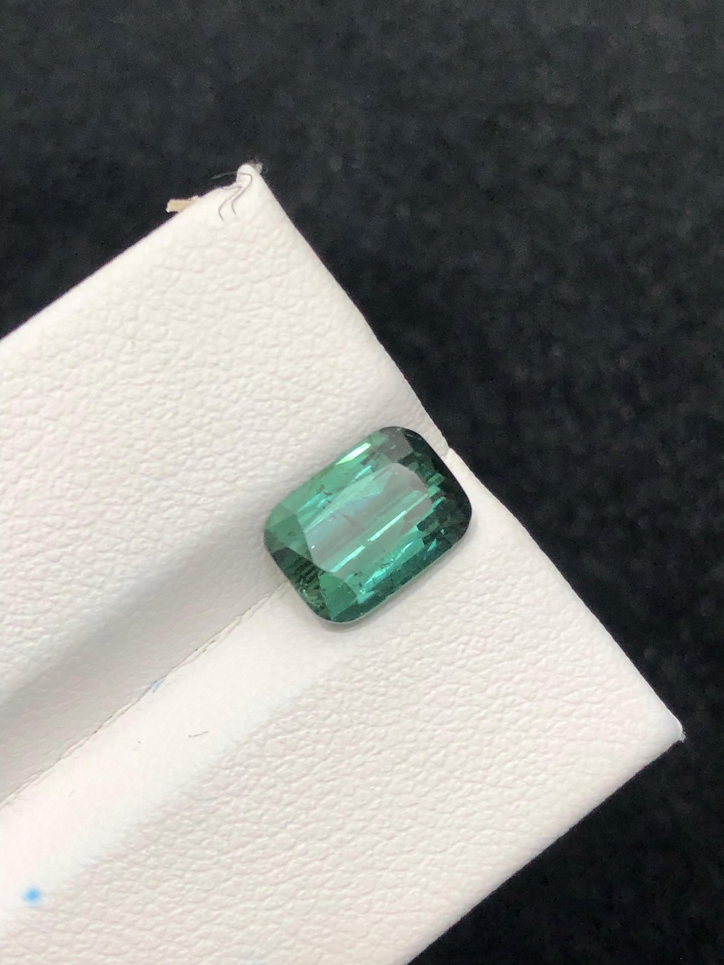 Natural Green Tourmaline Gemstone Faceted Afghan Tourmaline  Loose Stone for Custom Jewelry