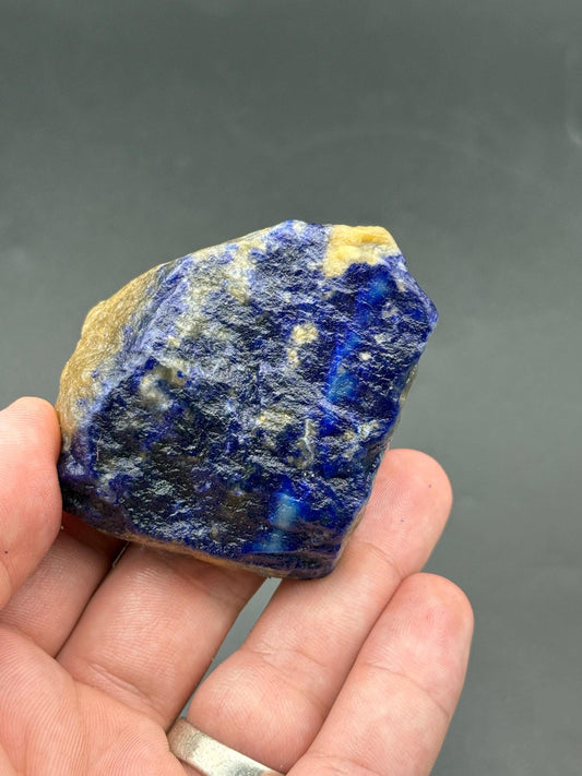 Natural Rough Lapis Lazuli  Raw Blue Gemstone  Healing Crystal  Collector Mineral from Afghanistan