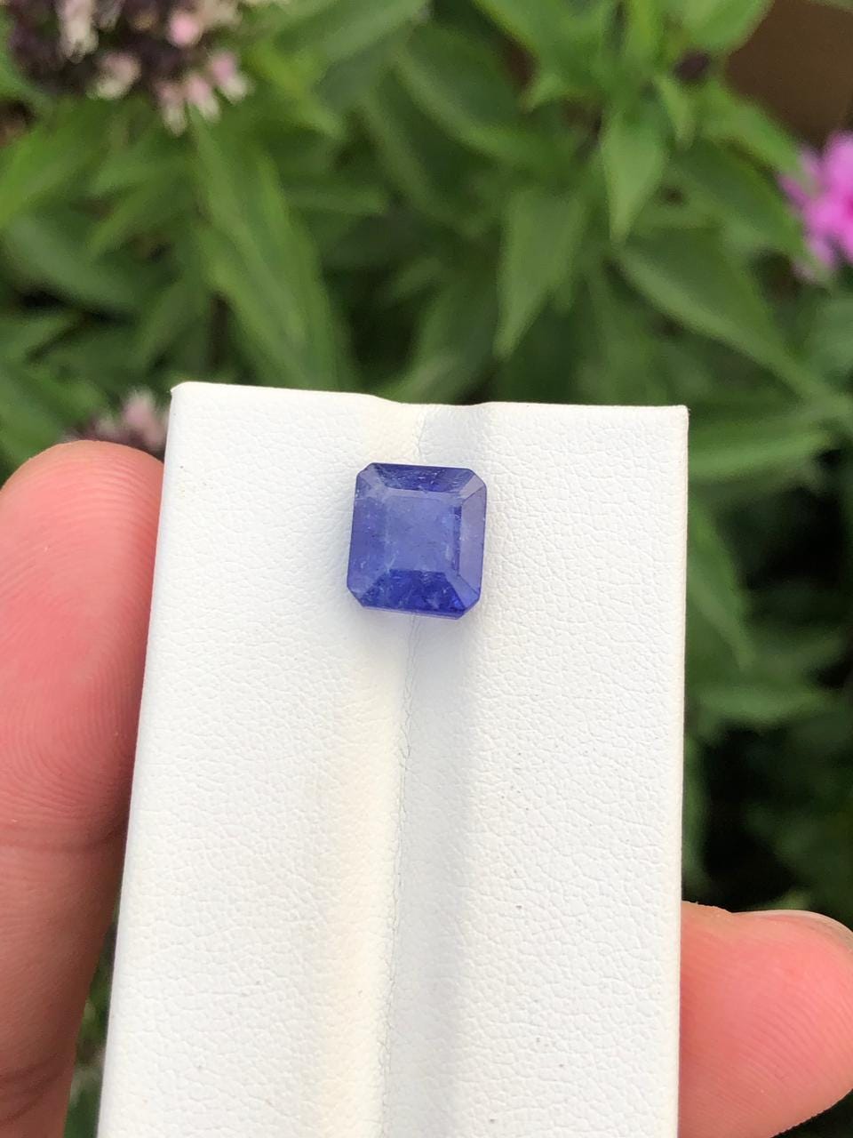 Natural Tanzanite Gemstone   Faceted Oval  Loose Tanzania Tanzanite for Custom Jewelry