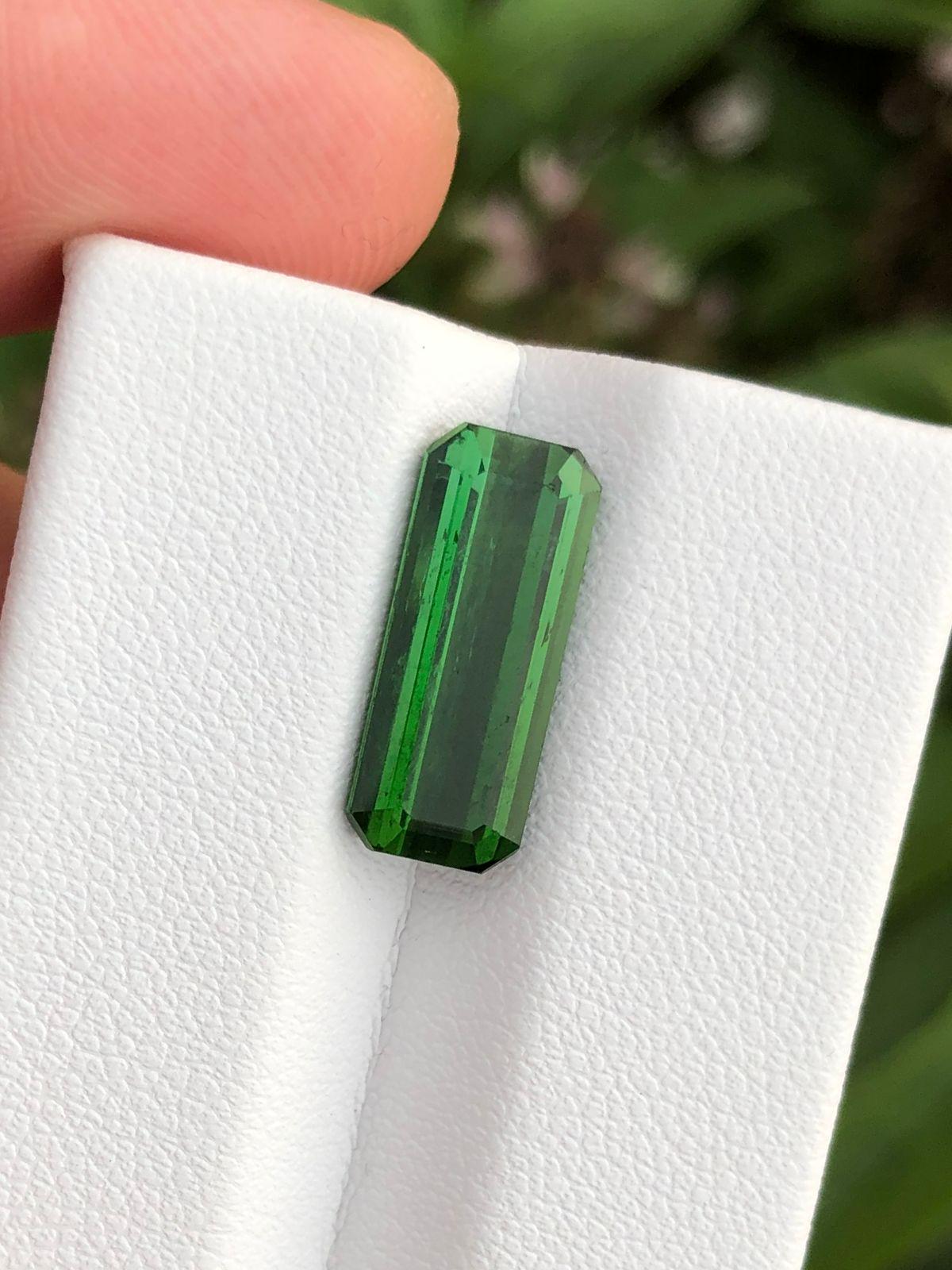 Natural Tourmaline Loose Gemstone  Faceted Crystal for Custom Fine Jewelry