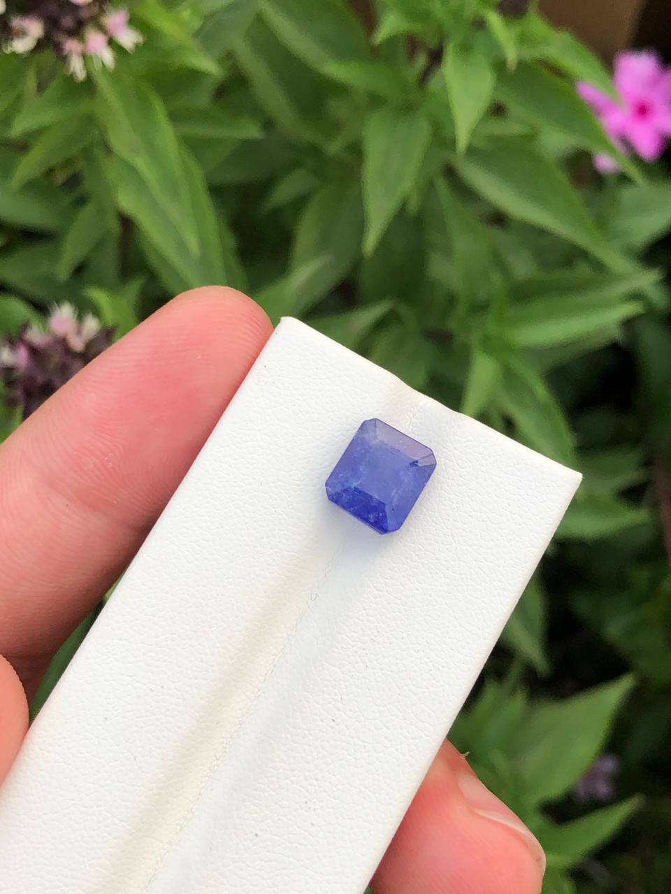 Natural Tanzanite Gemstone   Faceted Oval  Loose Tanzania Tanzanite for Custom Jewelry