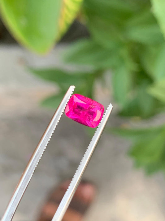 Natural Pinkish Ruby Untreated Afghanistan Ruby Gemstone  Loose Rare Stone for Custom Fine Jewelry