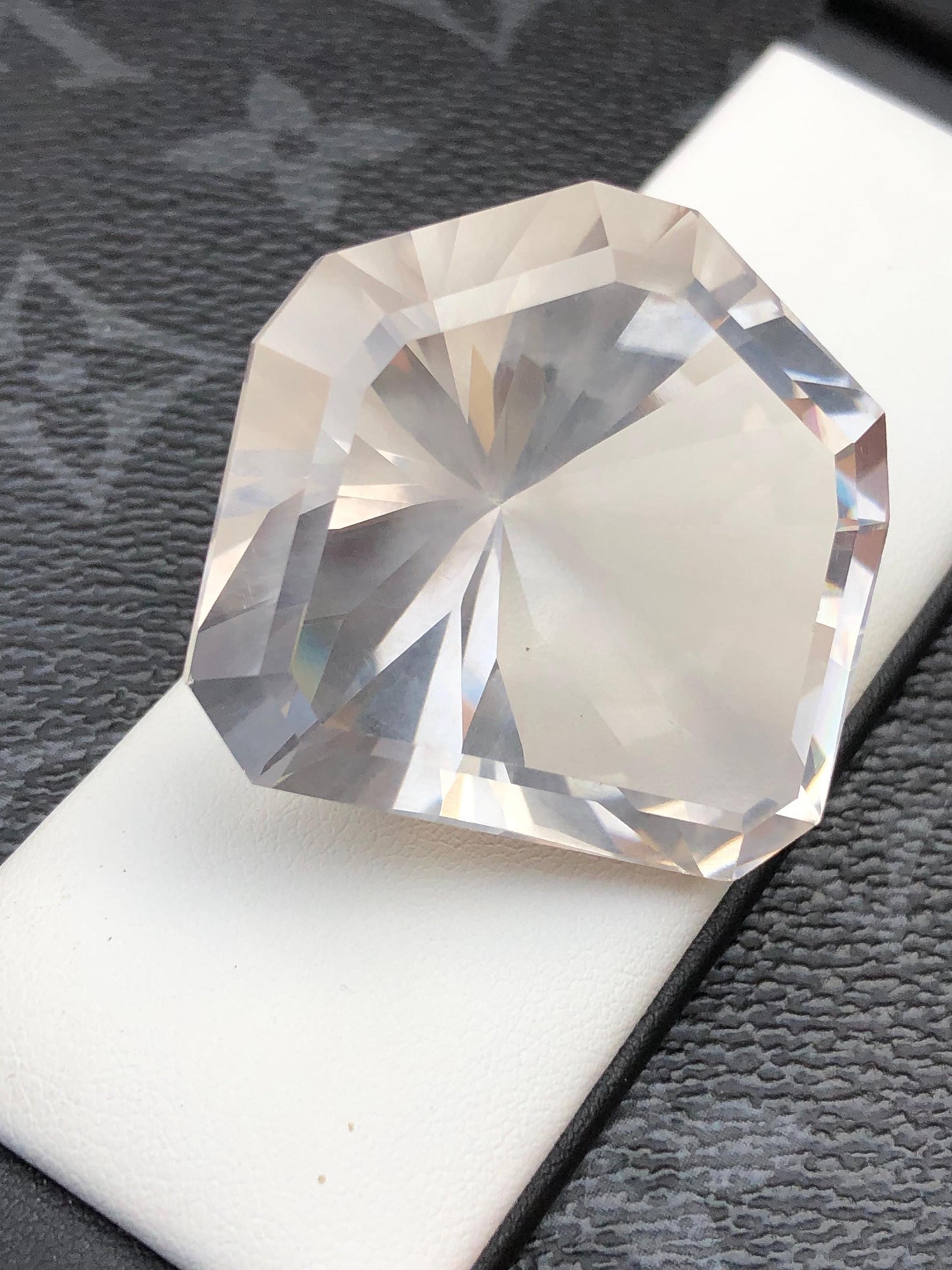 Natural Quartz Gemstone  Fancy Cut Collector’s Stone  Large Pakistan Quartz for Jewelry  Display