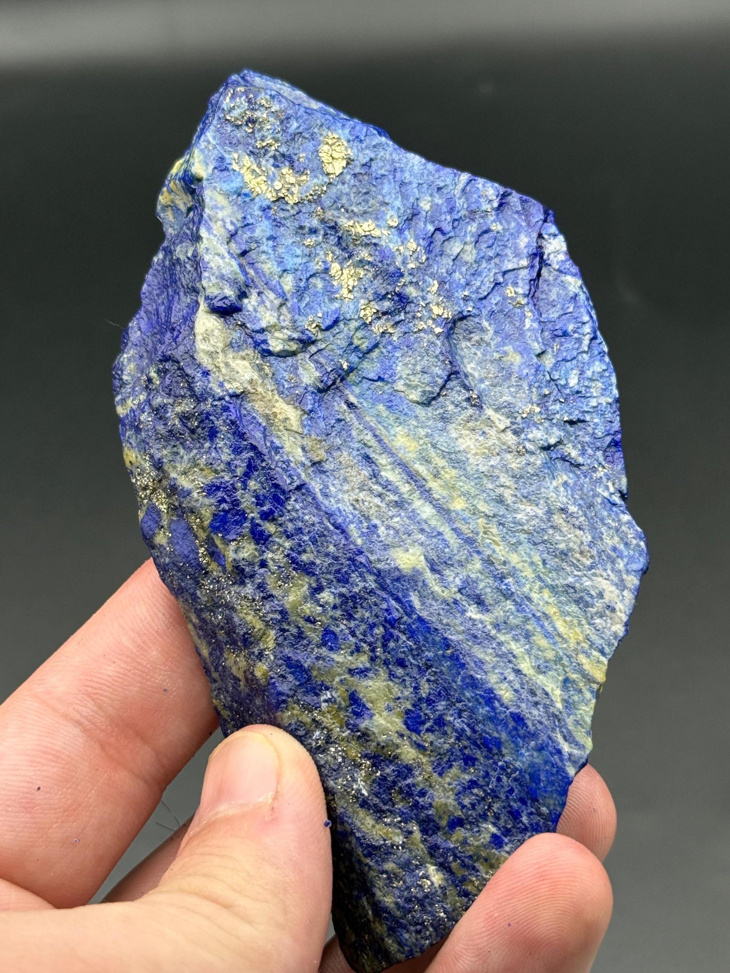 Natural Rough Lapis Lazuli  Raw Blue Gemstone  Healing Crystal  Collector Mineral from Afghanistan