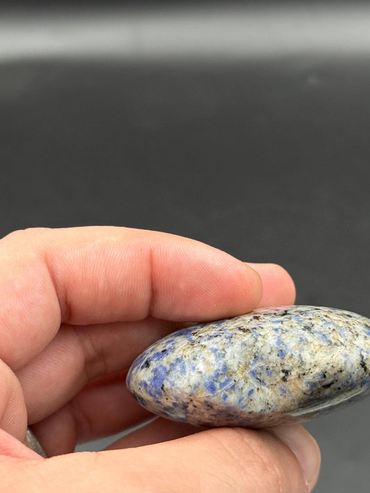 Lapis Lazuli Heart Stone  Polished Crystal Reiki Gift