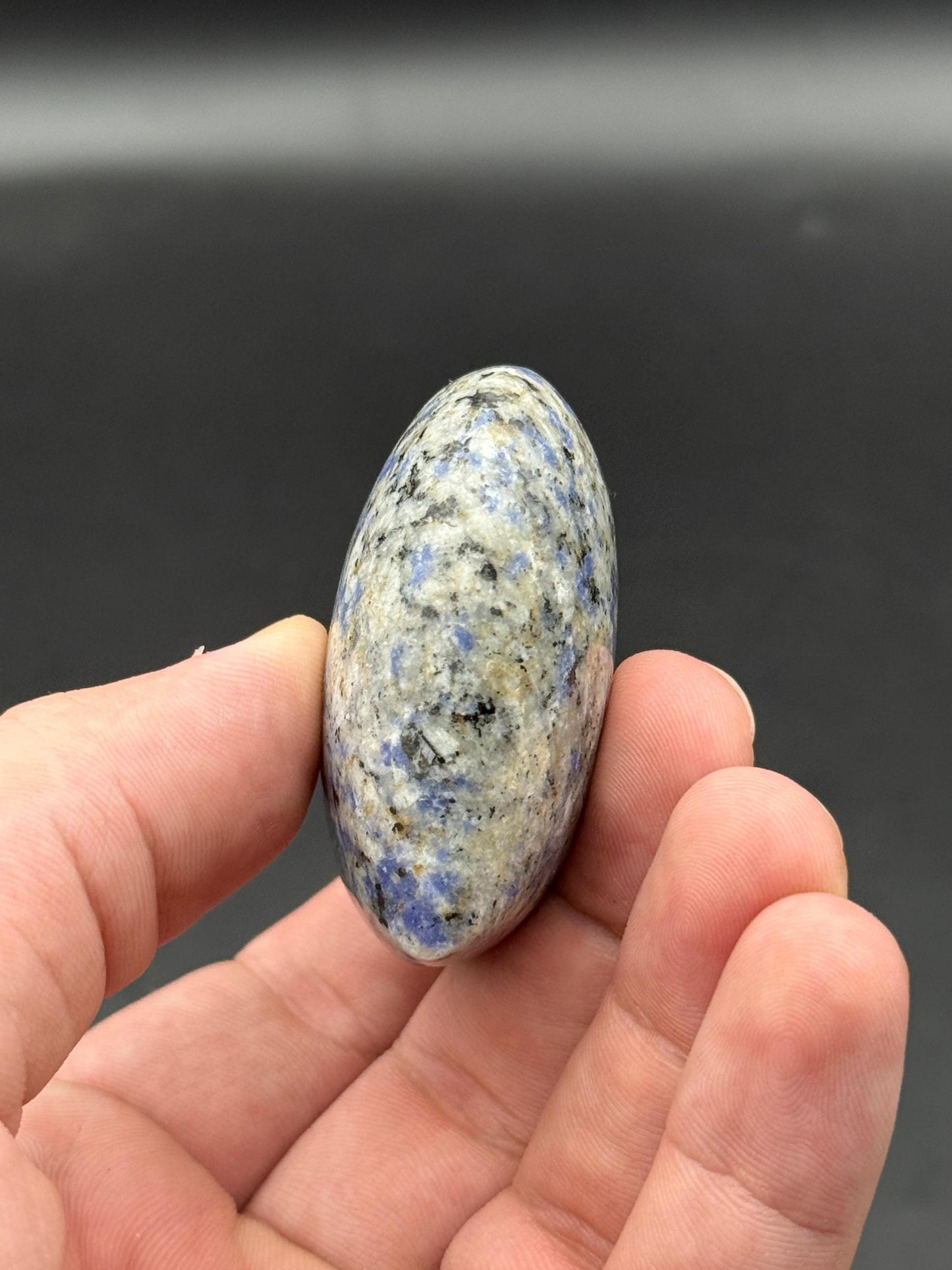 Lapis Lazuli Heart Stone  Polished Crystal Reiki Gift