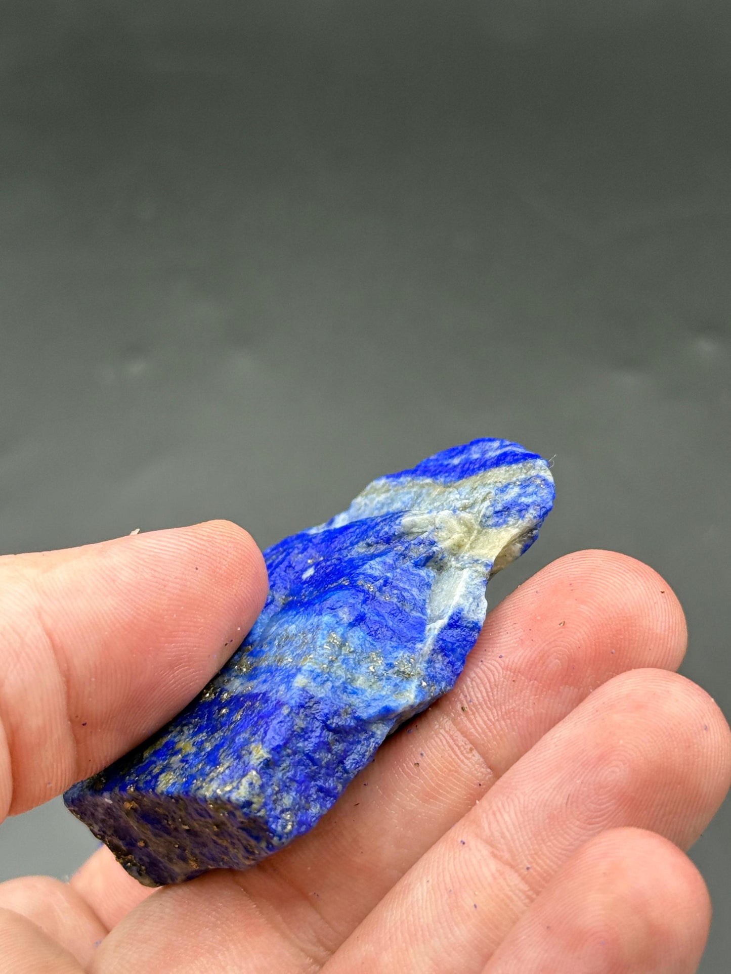Natural Rough Lapis Lazuli  Raw Blue Gemstone  Healing Crystal  Collector’s Stone from Afghanistan